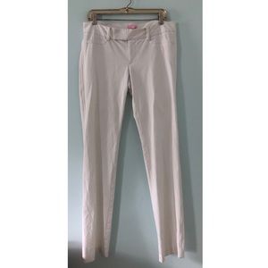 Lilly Pulitzer Stretchy White Pants